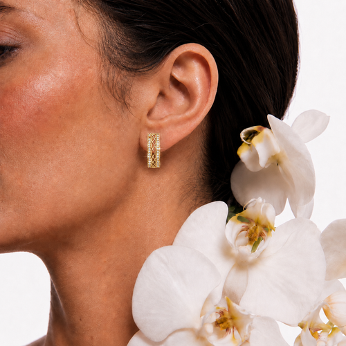 Aranya Hoop Earrings