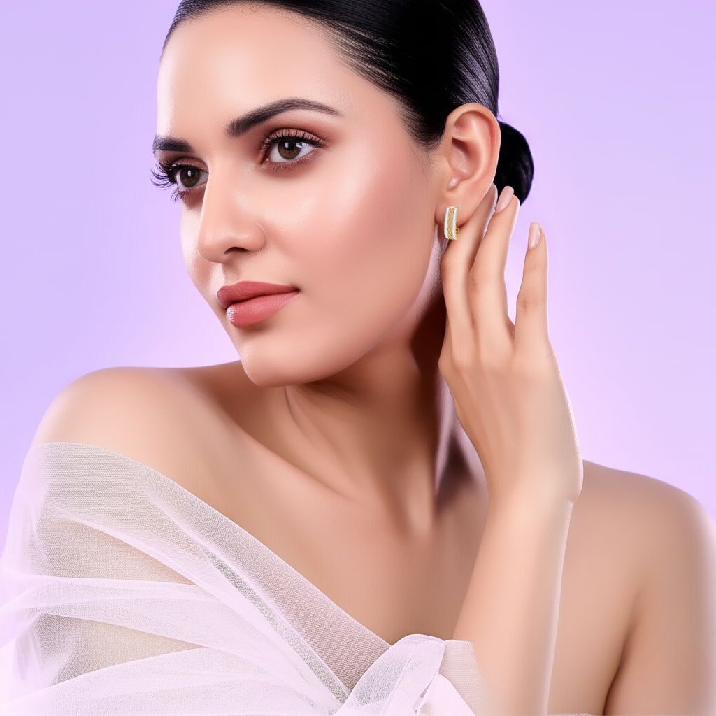 Aranya Hoop Earrings