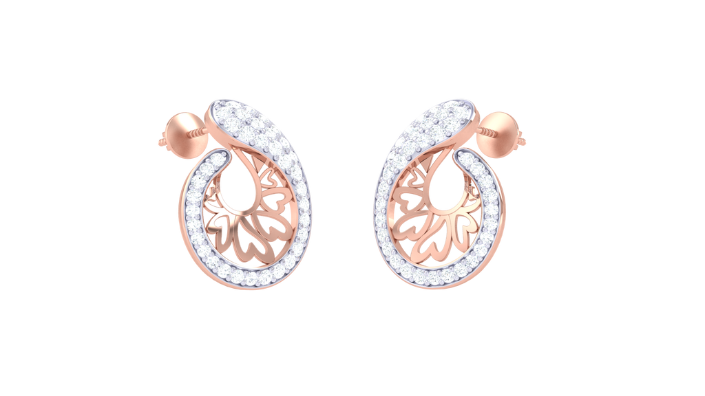 Meher Paisley Earrings