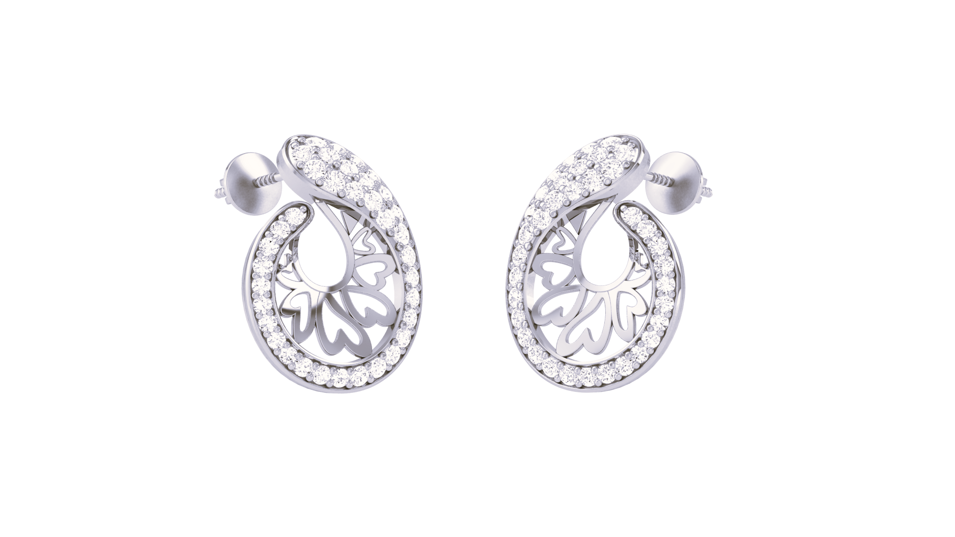 Meher Paisley Earrings