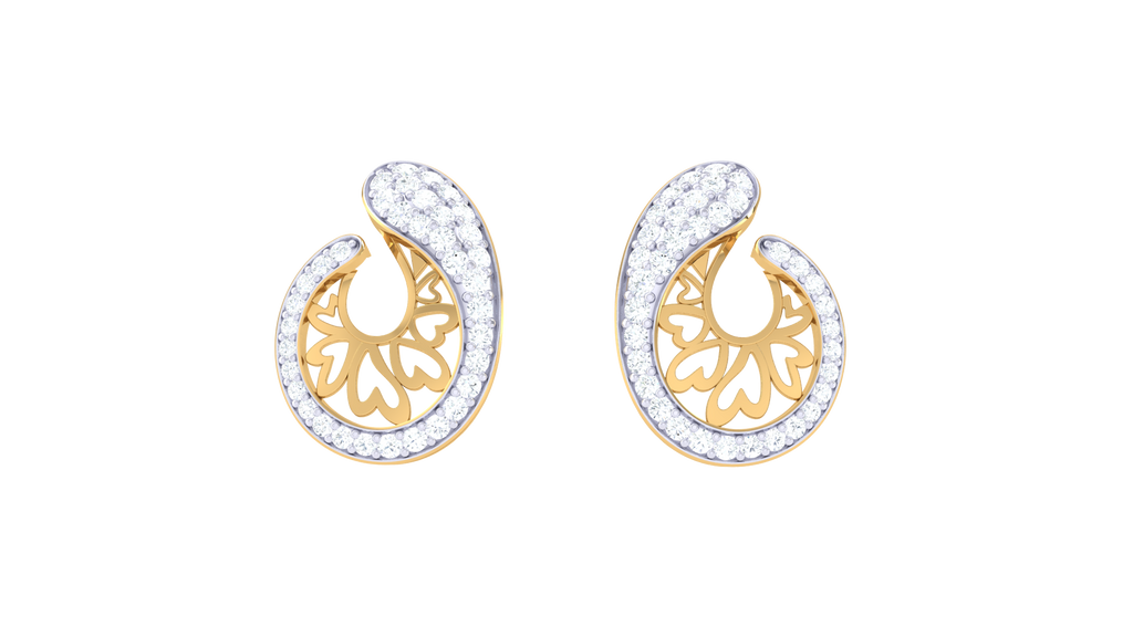 Meher Paisley Earrings