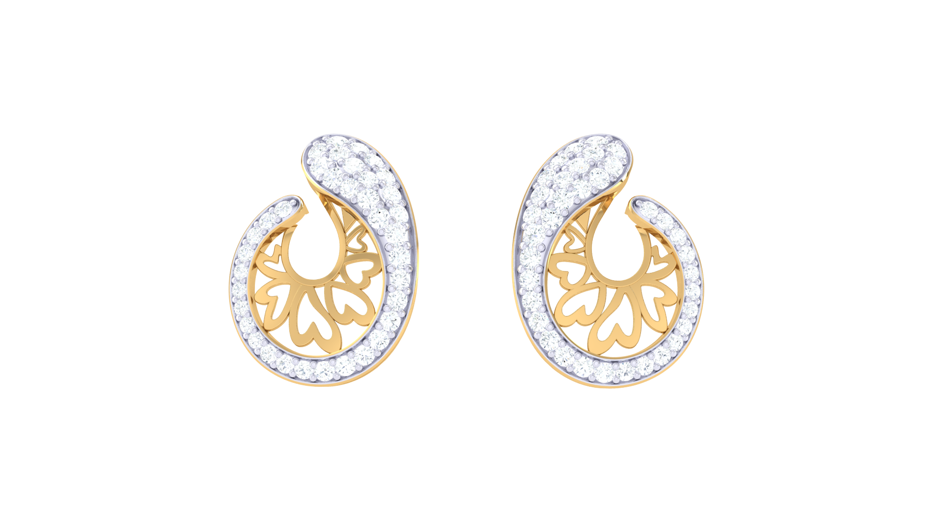 Meher Paisley Earrings