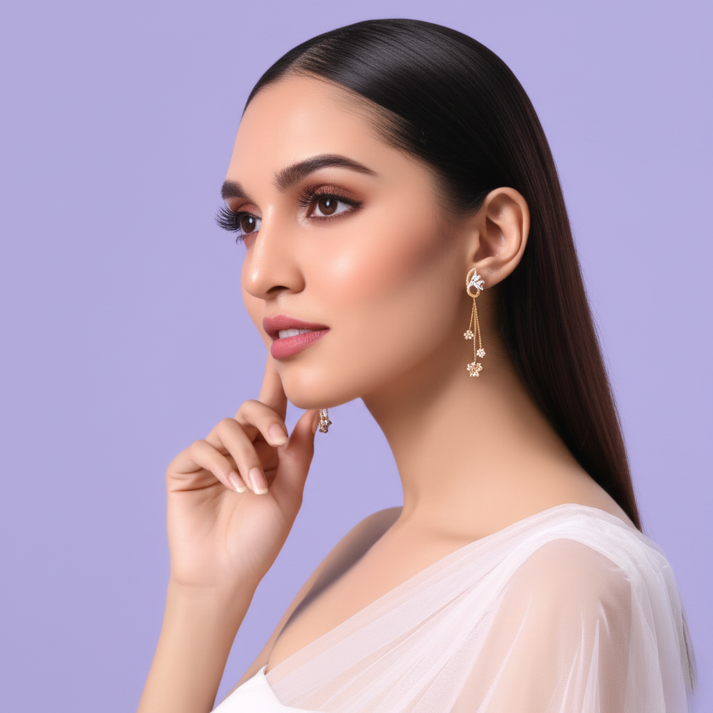 Fleur Drape Earrings