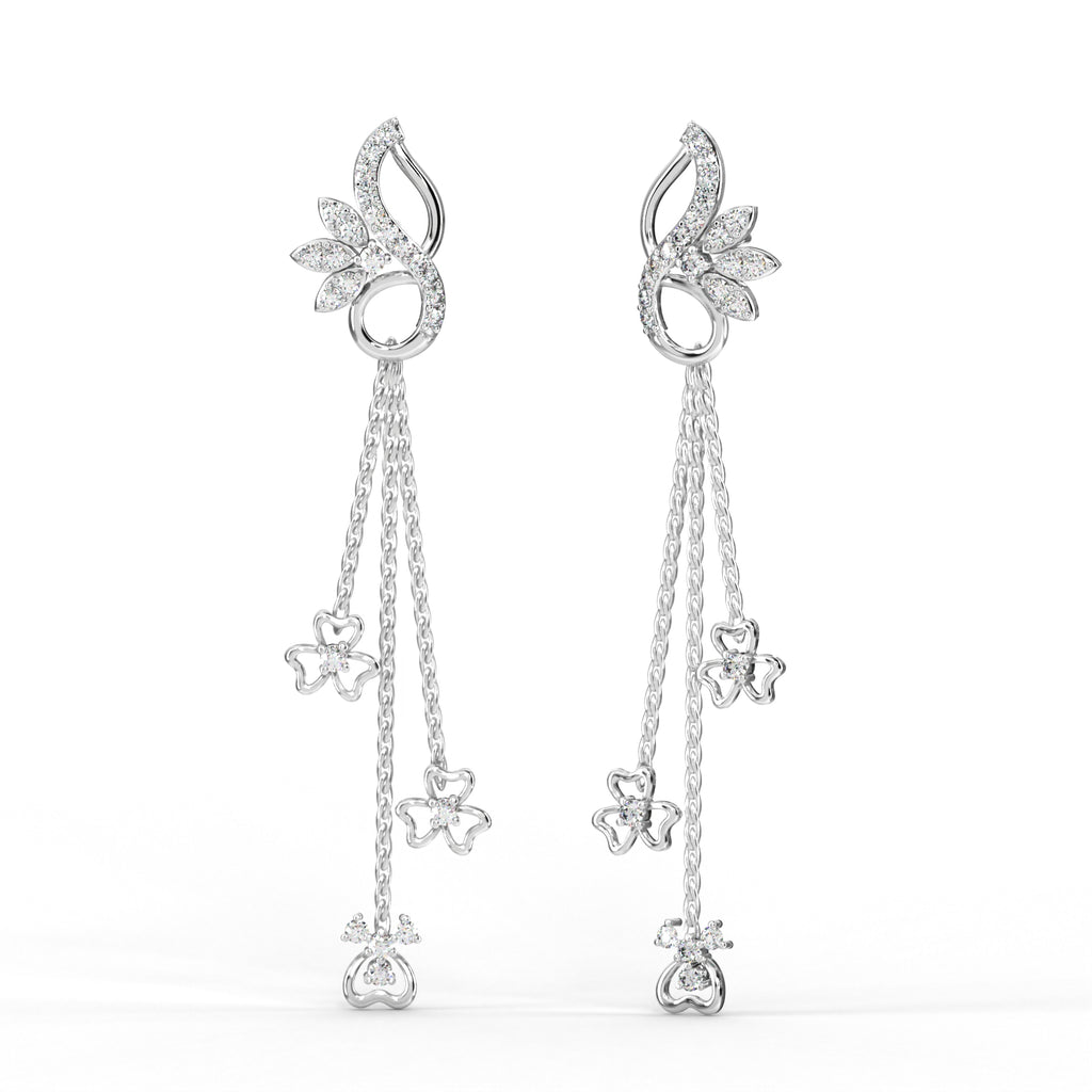 Fleur Drape Earrings