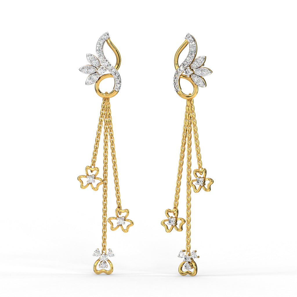 Fleur Drape Earrings