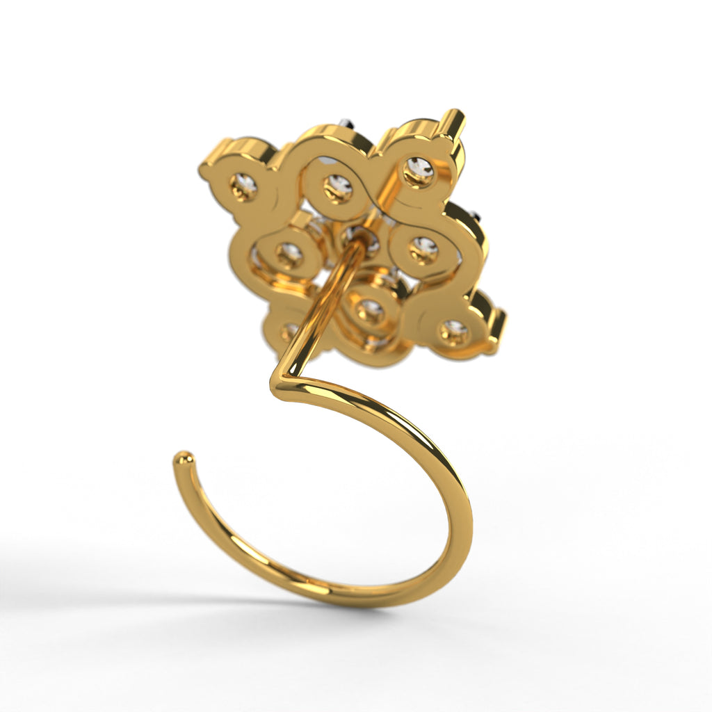 Blossom Cluster Nose Pin