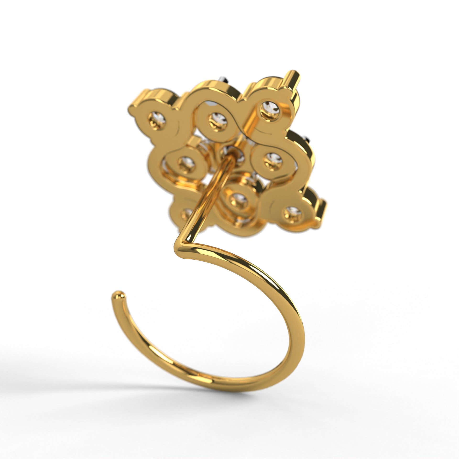 Blossom Cluster Nose Pin