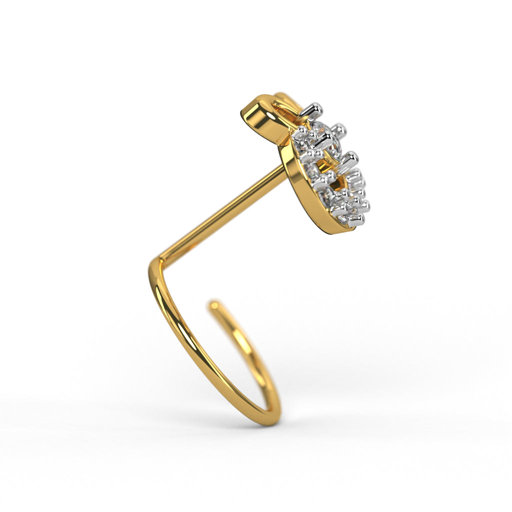 Whispering Bloom Nose Pin