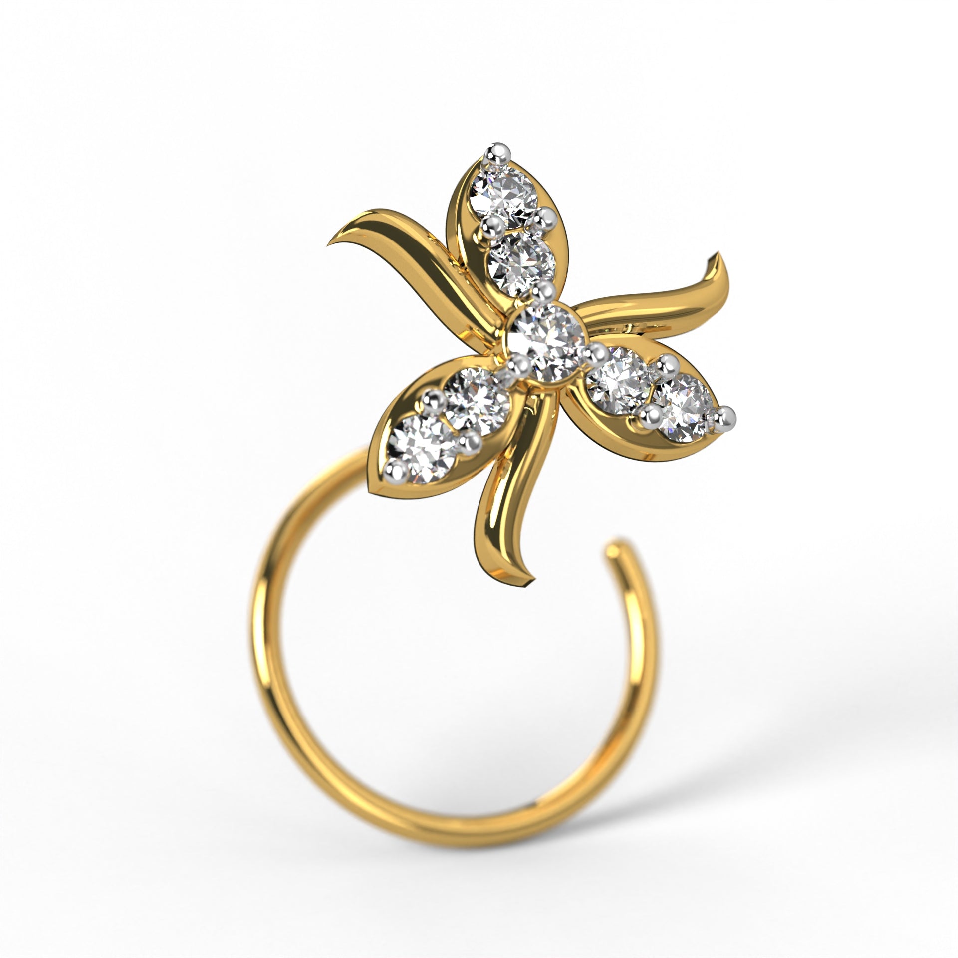 Solaris Stud Nose Pin